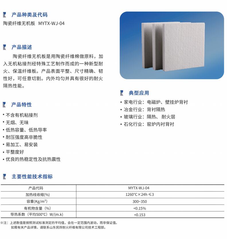 陶瓷纤维无机板(图1)