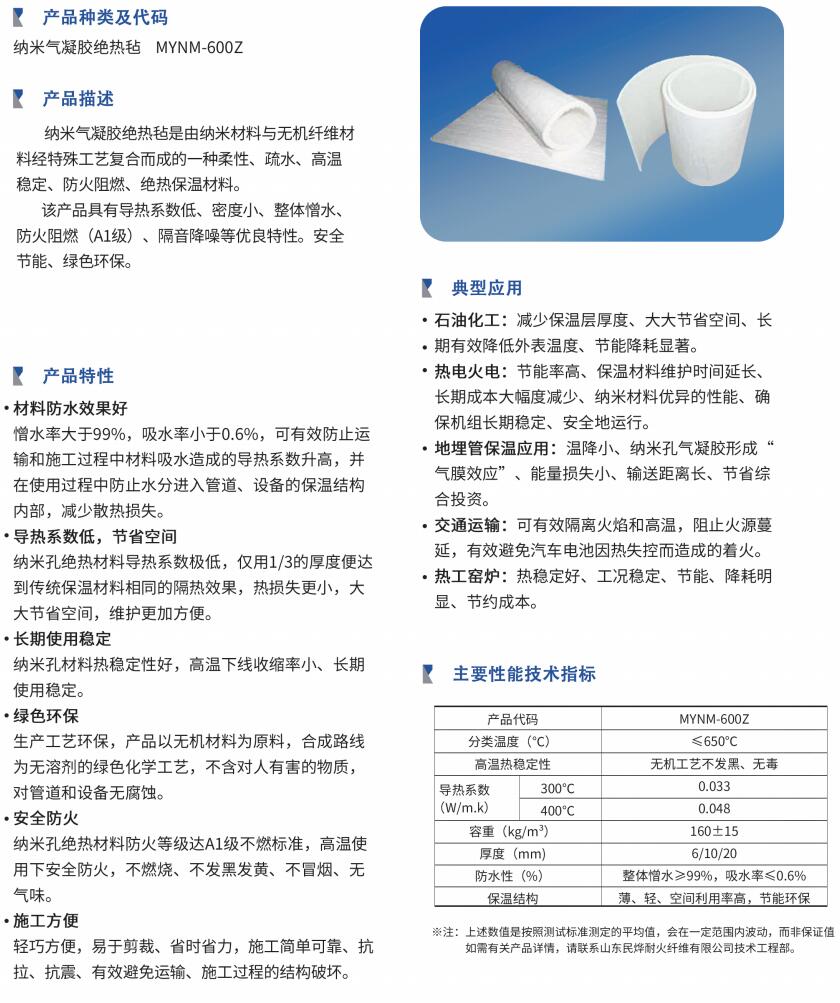 纳米气凝胶绝热毡(图1)